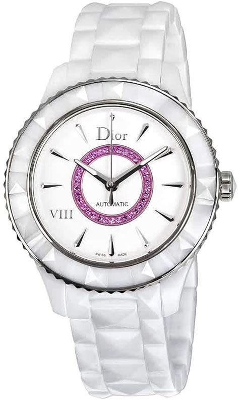 dior viii ceramic watch|christian dior watch ladies.